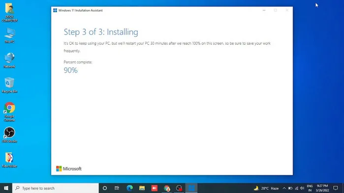 Installing Windows 11